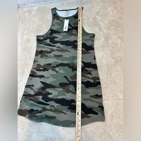 NWT Steve Madden BB Dakota Dress Women’s Medium All Terrain Camo Sleeveless - Picture 10 of 13